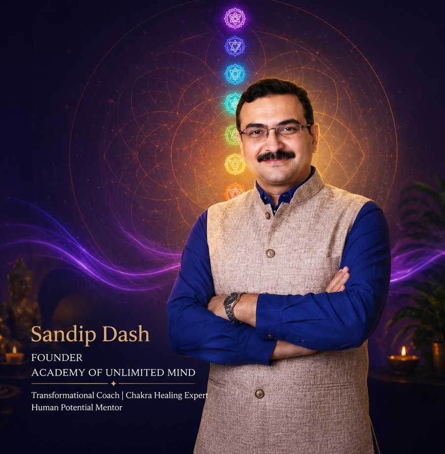 Sandip Dash, Life Coach and Energy-Consciousness Healer